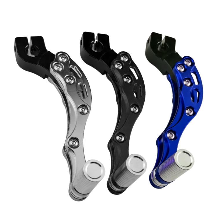 BSG-011 Universal CNC Aluminum Alloy Shift Lever Motorcycle Start Lever(Blue) - Motorbike Brakes by buy2fix | Online Shopping UK | buy2fix
