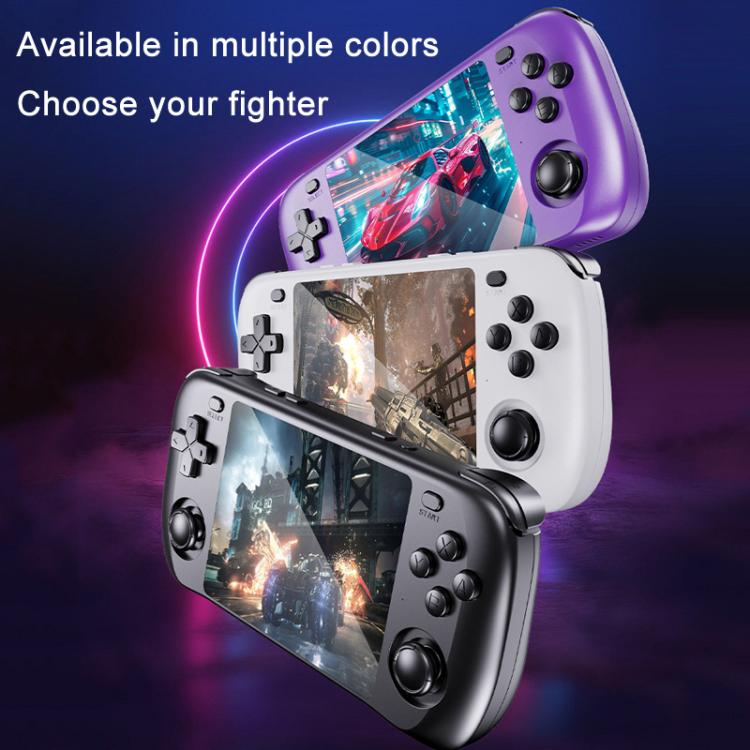 H36S 3.5 Inch IPS HD Screen Retro PSP Game Console Linux System GBA Handheld Video Game Console, Memory: 128G(Purple) - Pocket Console by buy2fix | Online Shopping UK | buy2fix