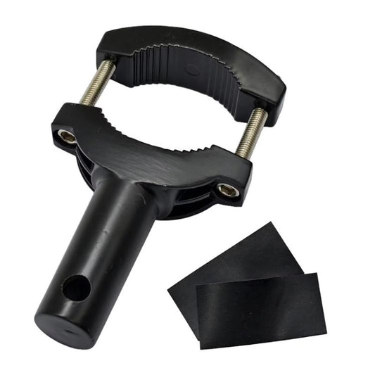 KZG-007 Motorcycle Shock-absorbing Clamp-type Spotlight Fixing Bracket(Black) - Holder by buy2fix | Online Shopping UK | buy2fix