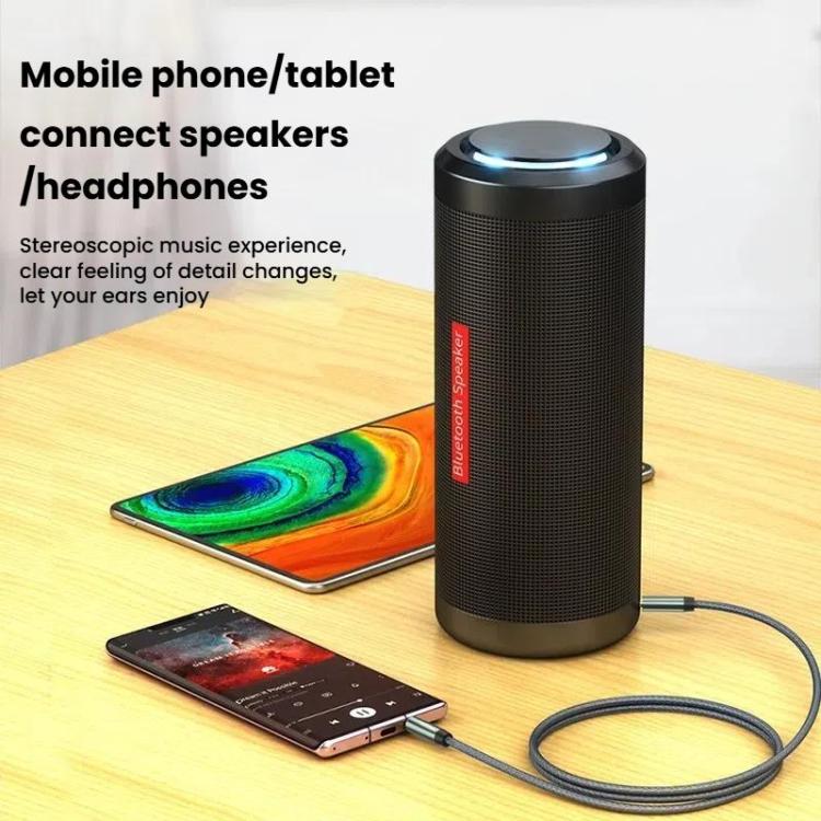 VegGieg Aux Car Audio Cable 3.5mm Male To Male Connection Cable For Phone Computer Stereo Amplifier Earphone, Length: 5m(Braided) - Microphone Audio Cable & Connector by VegGieg | Online Shopping UK | buy2fix