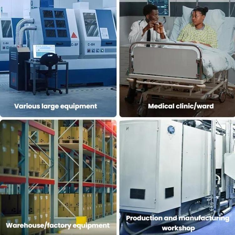 Monitor Bracket Industrial Equipment Cabinet Wall Mount All-In-One Stand Mouse Keyboard Bracket, Style: WKS-2 21x60cm Tray Silver - Host Bracket by buy2fix | Online Shopping UK | buy2fix