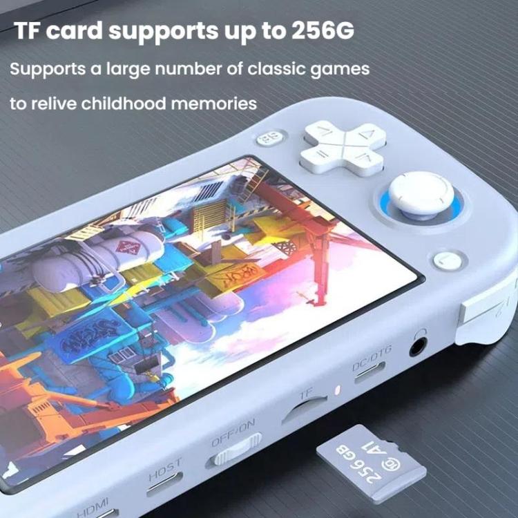 XF43 Retro Handheld Game Console Open Source 4.3 Inch Large Screen Gaming Video Players Console 128G(White) - Pocket Console by buy2fix | Online Shopping UK | buy2fix