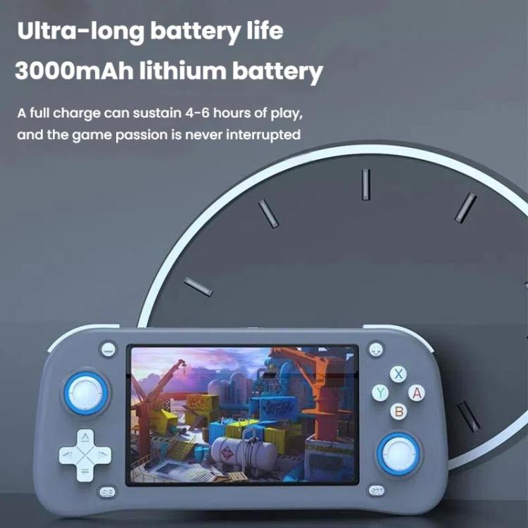 XF43 Retro Handheld Game Console Open Source 4.3 Inch Large Screen Gaming Video Players Console 128G(White) - Pocket Console by buy2fix | Online Shopping UK | buy2fix