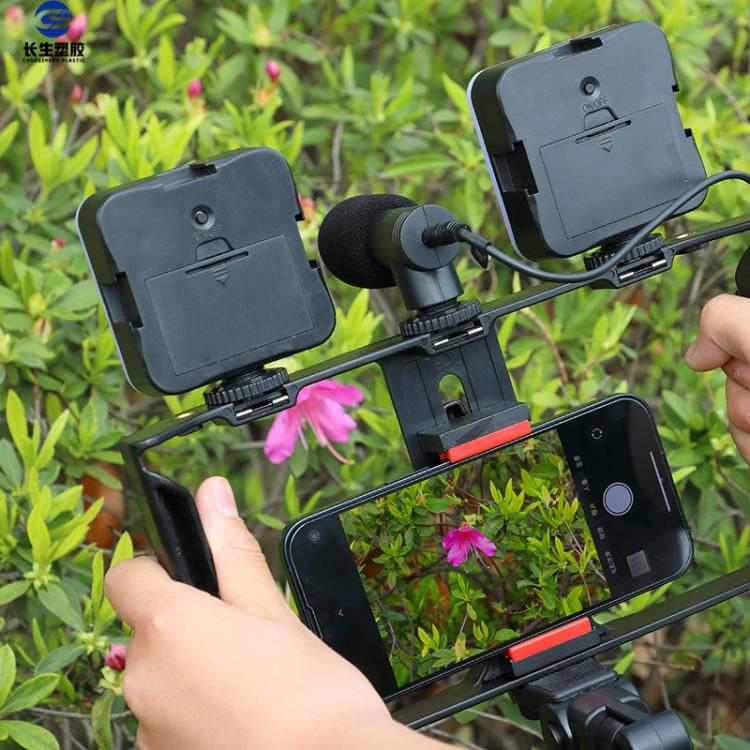 Smartphone Video Rig Kit with LED Fill Light & Microphone All-in-One Mobile Live Streaming(AY-49X) - Stand by buy2fix | Online Shopping UK | buy2fix