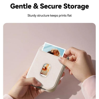 TELESIN Portable Instant Photo Printer With Magnetic Bag & Self-Adhesive Photo Paper For Travel & Memories(White) - Photo Printers by Huawei | Online Shopping UK | buy2fix