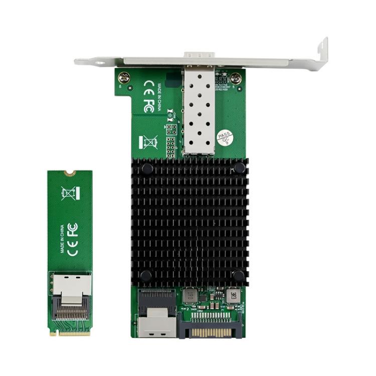 SUNWEIT ST7331 M.2 X520DA1 10GbE Single Optical / SFP+ Server Industrial Network Card - Add-on Cards by SUNWEIT | Online Shopping UK | buy2fix