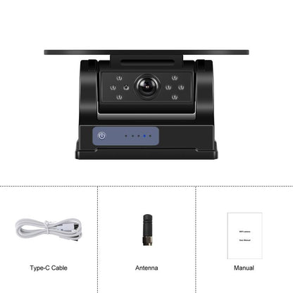 Wireless HD Solar Magnetic WIFI Camera 720P Mobile APP Universal HD Camera - Rear View Cameras by buy2fix | Online Shopping UK | buy2fix