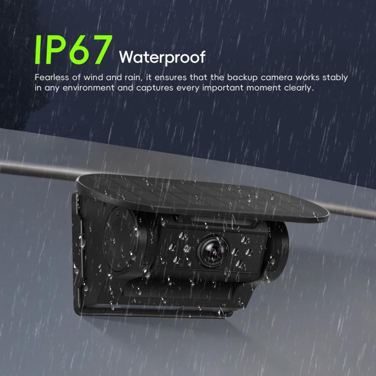 Wireless HD Solar Magnetic WIFI Camera 720P Mobile APP Universal HD Camera - Rear View Cameras by buy2fix | Online Shopping UK | buy2fix