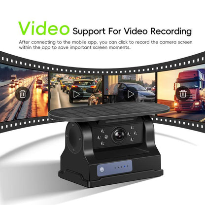 Wireless HD Solar Magnetic WIFI Camera 720P Mobile APP Universal HD Camera - Rear View Cameras by buy2fix | Online Shopping UK | buy2fix