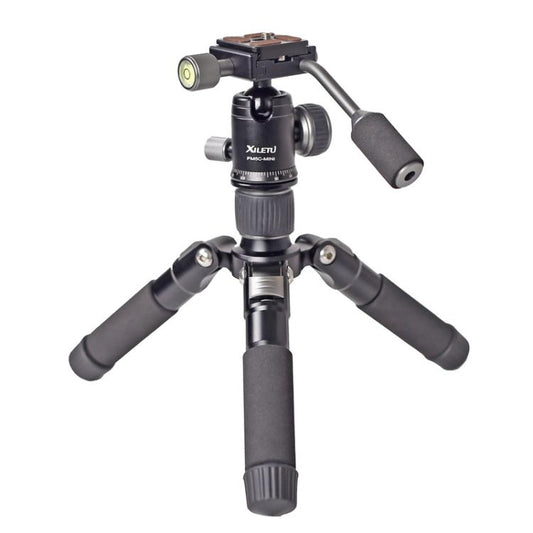 XILETU FM5C-MINI Adjustable 16.5-51cm Aluminum Tripod with 26mm Ball Head 6kg Load Capacity for 360-degree Panoramic Shooting - Tripods by XILETU | Online Shopping UK | buy2fix
