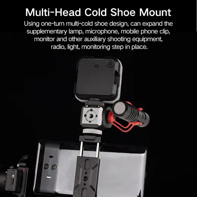 XILETU  XDS-15  Multi-head Cold Shoe Mount Adapter for Camera Flash, Microphone, LED Light - Stand Bracket by XILETU | Online Shopping UK | buy2fix