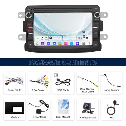 7 inch Horizontal Screen Android Navigation Car Bluetooth MP5 Player, For Renault / Captur / Symbol, Memory: 2+64G(Standard+AHD Camera+Microphone) - Car MP3 & MP4 & MP5 by buy2fix | Online Shopping UK | buy2fix