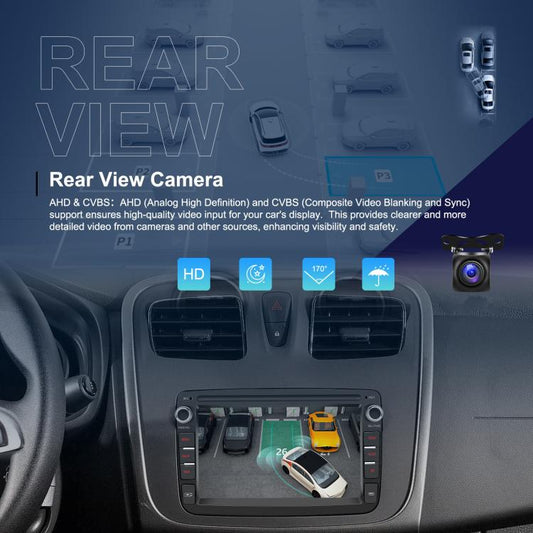 7 inch Horizontal Screen Android Navigation Car Bluetooth MP5 Player, For Renault / Captur / Symbol, Memory: 4+64G(Standard+AHD Camera+Microphone) - Car MP3 & MP4 & MP5 by buy2fix | Online Shopping UK | buy2fix