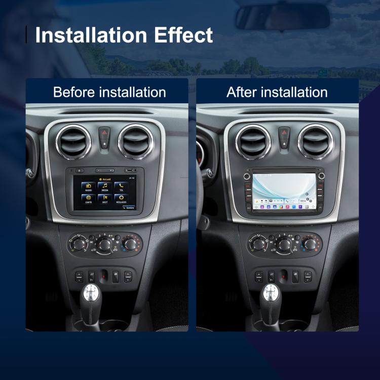 7 inch Horizontal Screen Android Navigation Car Bluetooth MP5 Player, For Renault / Captur / Symbol, Memory: 4+64G(Standard+AHD Camera+Microphone) - Car MP3 & MP4 & MP5 by buy2fix | Online Shopping UK | buy2fix