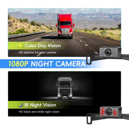 4.3 Inch Reversing Display Digital Wired HD 1 To 1 Set, Spec: Europe - Car Monitor by buy2fix | Online Shopping UK | buy2fix