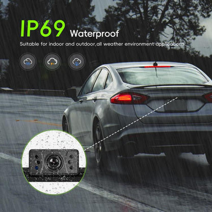 4.3 Inch Reversing Display Digital Wired HD 1 To 1 Set, Spec: Europe - Car Monitor by buy2fix | Online Shopping UK | buy2fix