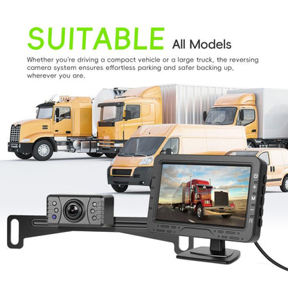 4.3 Inch Reversing Display Digital Wired HD 1 To 1 Set, Spec: North America - Car Monitor by buy2fix | Online Shopping UK | buy2fix