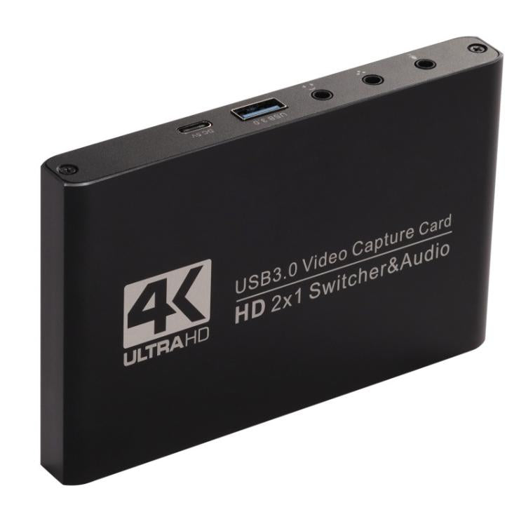 USB 3.0 HD Video Capture Card 4K Camera Computer Game Live Recording Box - Video Capture Solutions by buy2fix | Online Shopping UK | buy2fix