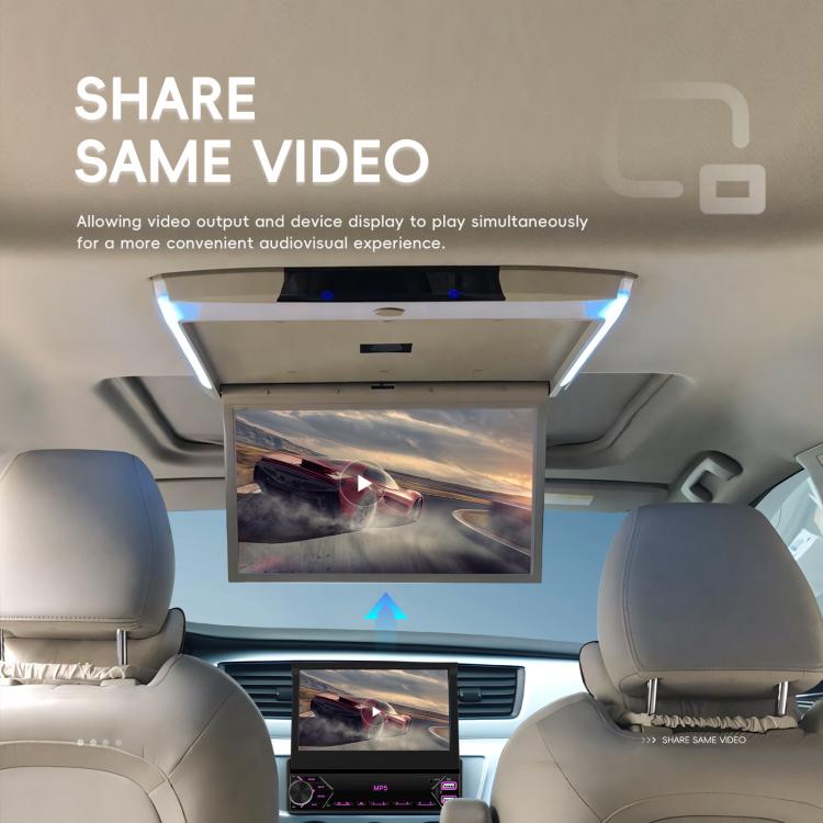 7 inch Universal Manual Retractable Screen Car MP5 Player Car Center Control All-in-One Wired Carplay, Spec: Standard - Car MP3 & MP4 & MP5 by buy2fix | Online Shopping UK | buy2fix