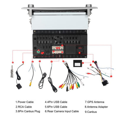 For Alfa Romeo MITO 2008-2016 7 inch Horizontal Screen Android 15 Carplay Car Center Control Integrated Machine, Memory: 4+64G(Standard+AHD Camera) - Car MP3 & MP4 & MP5 by buy2fix | Online Shopping UK | buy2fix