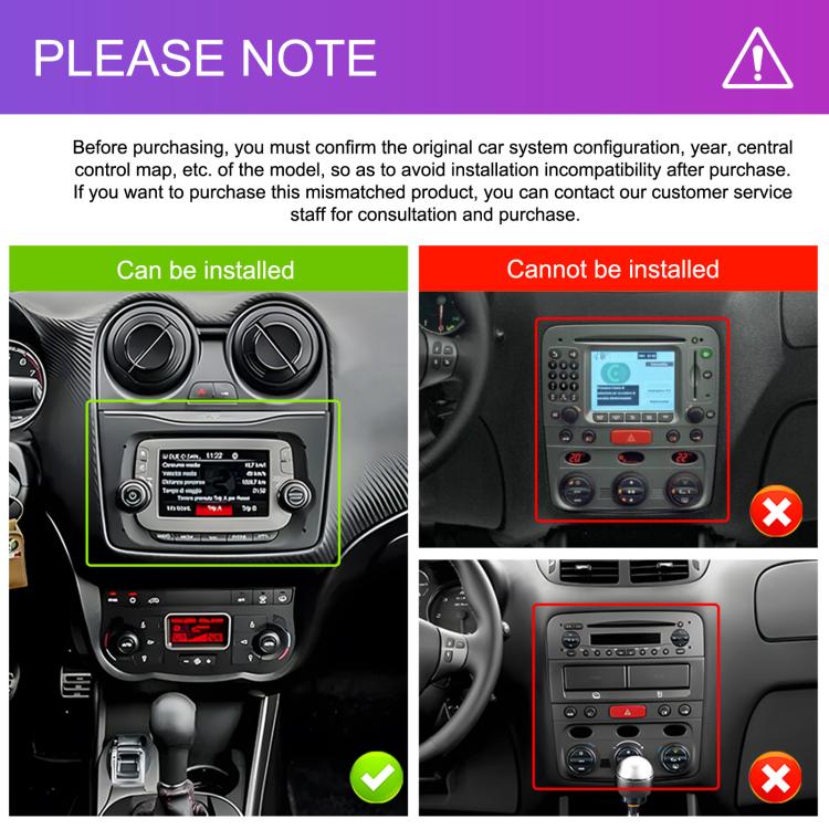 For Alfa Romeo MITO 2008-2016 7 inch Horizontal Screen Android 15 Carplay Car Center Control Integrated Machine, Memory: 4+64G(Standard+AHD Camera) - Car MP3 & MP4 & MP5 by buy2fix | Online Shopping UK | buy2fix
