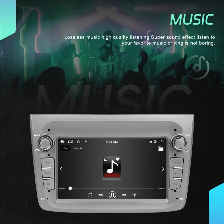 For Alfa Romeo MITO 2008-2016 7 inch Horizontal Screen Android 15 Carplay Car Center Control Integrated Machine, Memory: 2+64G(Standard+AHD Camera) - Car MP3 & MP4 & MP5 by buy2fix | Online Shopping UK | buy2fix