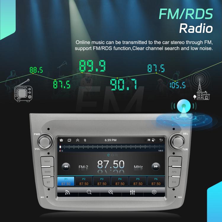 For Alfa Romeo MITO 2008-2016 7 inch Horizontal Screen Android 15 Carplay Car Center Control Integrated Machine, Memory: 2+64G(Standard+AHD Camera) - Car MP3 & MP4 & MP5 by buy2fix | Online Shopping UK | buy2fix