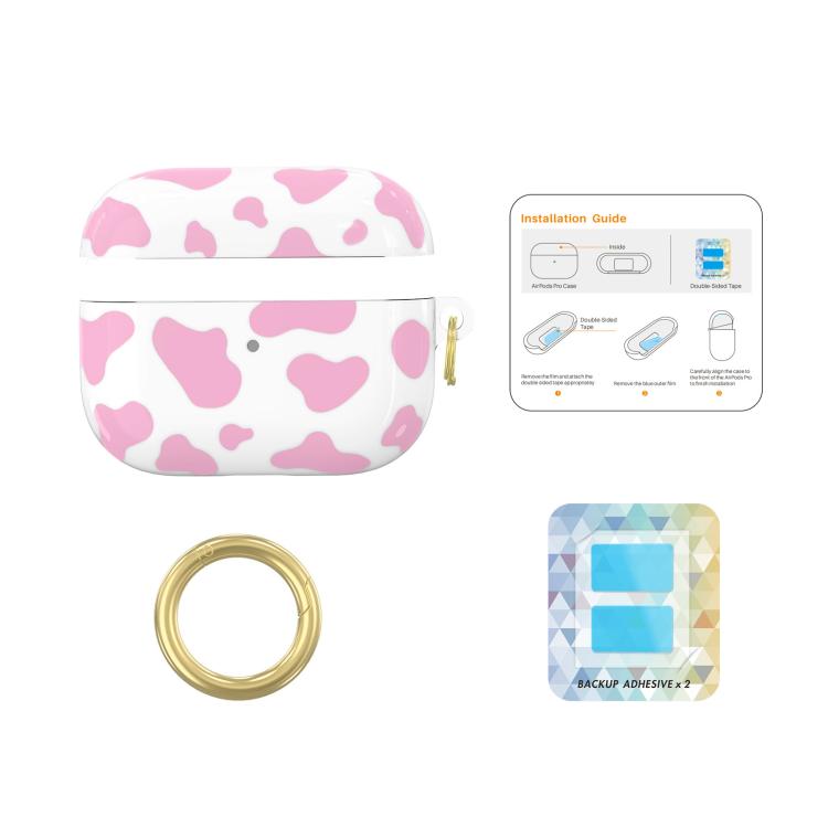 For AirPods Pro 2 / Pro AhaStyle TPU Drop Protection Case(Pink) - For AirPods Pro 2 by AhaStyle | Online Shopping UK | buy2fix