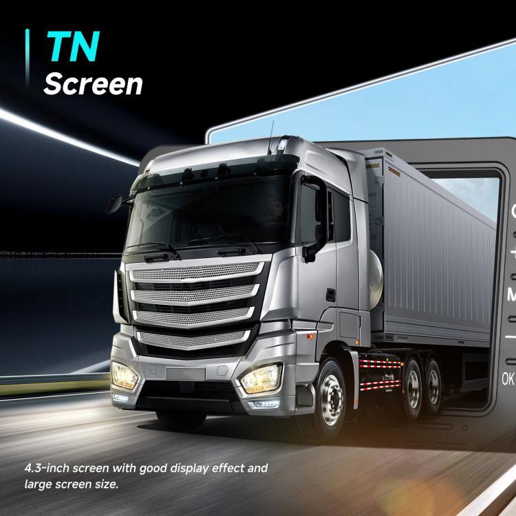 4.3 inch Digital Wireless HD 1 To 1 Reversing Display Car Center Control All-in-One Machine, Spec: With Short License Plate Holder Europe - Car Monitor by buy2fix | Online Shopping UK | buy2fix