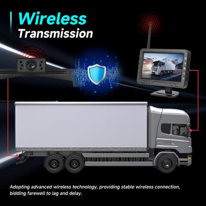 4.3 inch Digital Wireless HD 1 To 1 Reversing Display Car Center Control All-in-One Machine, Spec: With Short License Plate Holder Europe - Car Monitor by buy2fix | Online Shopping UK | buy2fix