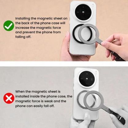 Magsafe Mobile Phone Magnetic Holder Desktop Tripod(Silver Gray) - Desktop Holder by buy2fix | Online Shopping UK | buy2fix