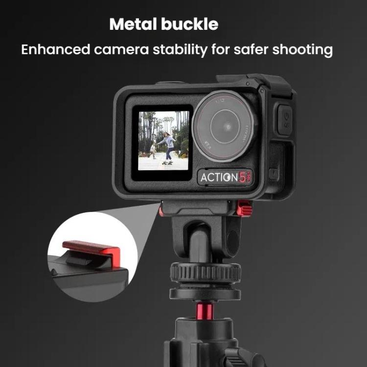 For Osmo Action 3 / 4 / 5 Pro Flymile AC5003 Magnetic Head Quick Release Base(Black) - Mount & Holder by Flymile | Online Shopping UK | buy2fix