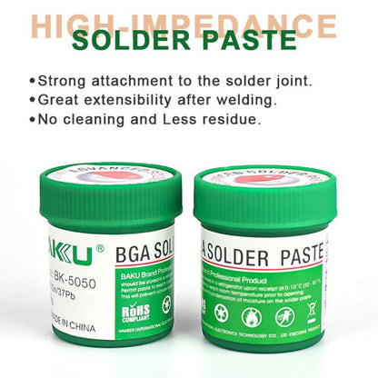 BAKU BK-5050 150g BGA Solder Paste Flux for Mobile Phone & Computer Motherboard Repair - Soldering Paste by BAKU | Online Shopping UK | buy2fix