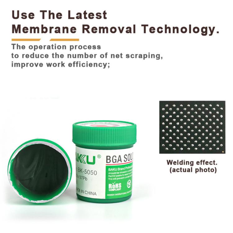 BAKU BK-5050 150g BGA Solder Paste Flux for Mobile Phone & Computer Motherboard Repair - Soldering Paste by BAKU | Online Shopping UK | buy2fix