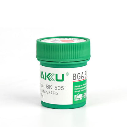 BAKU BK-5051 BGA Solder Paste for Mobile Phone Repair 50g Tin 25-45 Microns 63Sn/37Pb - Soldering Paste by BAKU | Online Shopping UK | buy2fix