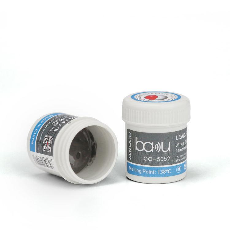 BAKU BA-5052 BGA Solder Paste for Mobile Phone Repair 35g Tin 35-45 Microns, 138 Celsius Melting Point - Soldering Paste by BAKU | Online Shopping UK | buy2fix
