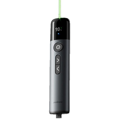 ASiNG A17 Pro Dual Mode Wireless Laser Presentation Pointer - USB/Bluetooth Rechargeable Adjustable Brightness -  by ASiNG | Online Shopping UK | buy2fix