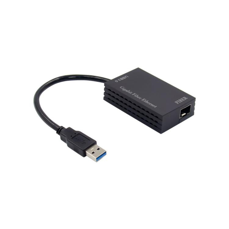 SUNWEIT ST709 USB3.0 To SFP Fiber Optic LC Gigabit Ethernet Adapter RTL8153 - USB Network Adapter by SUNWEIT | Online Shopping UK | buy2fix