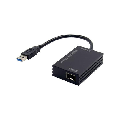 SUNWEIT ST709 USB3.0 To SFP Fiber Optic LC Gigabit Ethernet Adapter RTL8153 - USB Network Adapter by SUNWEIT | Online Shopping UK | buy2fix