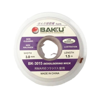 BAKU BK-3015 Solder Wick Remover Desoldering Braid for Electronics Repair - Welding Wire by BAKU | Online Shopping UK | buy2fix