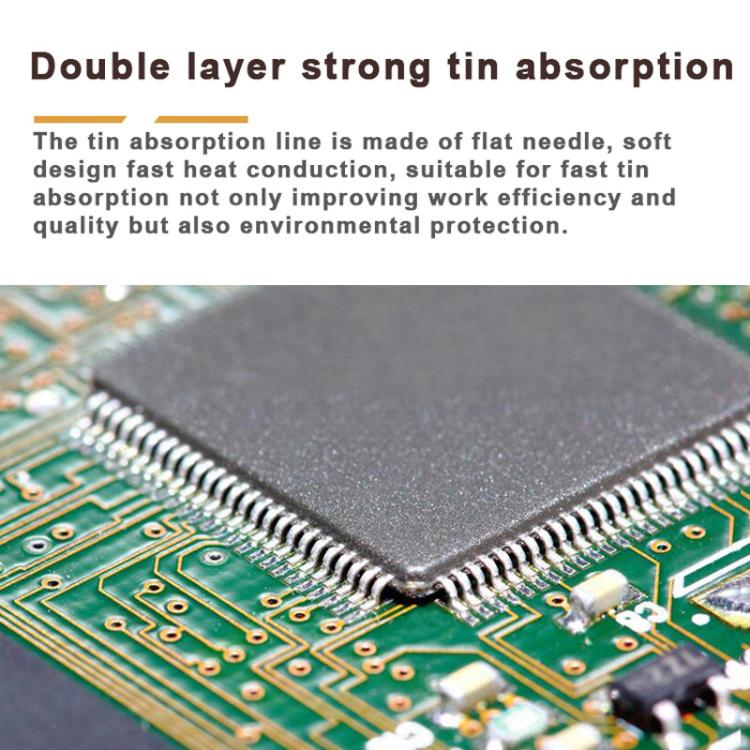 BAKU BK-3015 Solder Wick Remover Desoldering Braid for Electronics Repair - Welding Wire by BAKU | Online Shopping UK | buy2fix