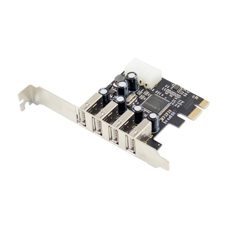 SUNWEIT ST623 PCIe x1 MCS9990 4 Ports USB2.0 Industrial Computer High Speed Expansion Card - Add-on Cards by SUNWEIT | Online Shopping UK | buy2fix