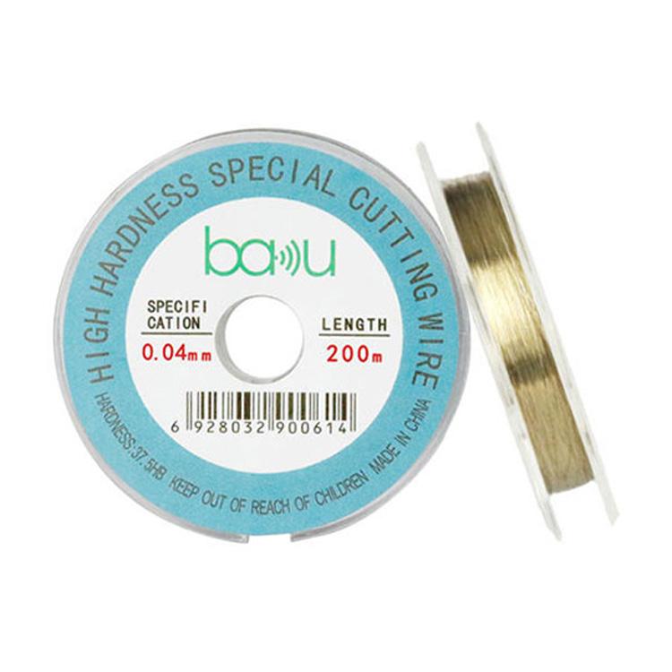 BAKU 0.04mm 200m/329ft Carbon Steel Screen Separator Cutting Wire for Smartphone & Tablet LCD Screen Repair - Separation Equipment by BAKU | Online Shopping UK | buy2fix