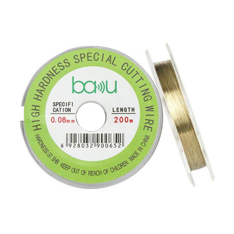 BAKU 0.08mm 200m/329ft Carbon Steel Screen Separator Cutting Wire for Smartphone & Tablet LCD Screen Repair - Separation Equipment by BAKU | Online Shopping UK | buy2fix