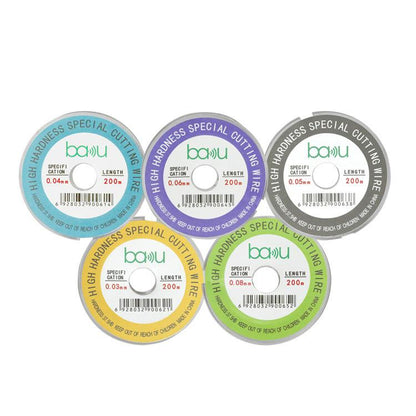 BAKU 0.06mm 200m/329ft Carbon Steel Screen Separator Cutting Wire for Smartphone & Tablet LCD Screen Repair - Separation Equipment by BAKU | Online Shopping UK | buy2fix