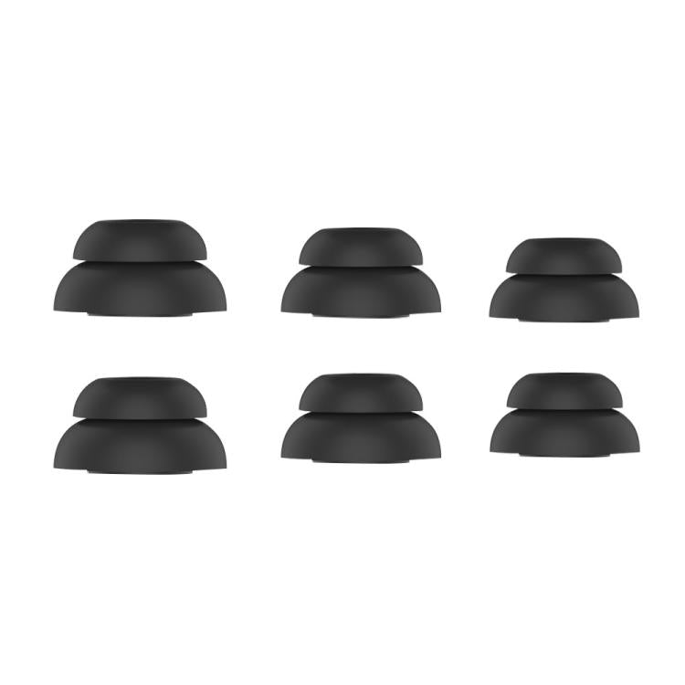 For AirPods Pro / Pro 2 AhaStyle PT99-2 Earphone Silicone Earbuds, Size: S+M+L(Black) - Anti-dust & Ear Caps by AhaStyle | Online Shopping UK | buy2fix