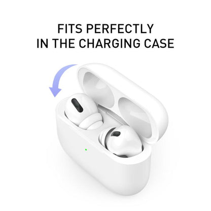For AirPods Pro / Pro 2 AhaStyle PT99-2 Earphone Silicone Earbuds, Size: S(White) - Anti-dust & Ear Caps by AhaStyle | Online Shopping UK | buy2fix