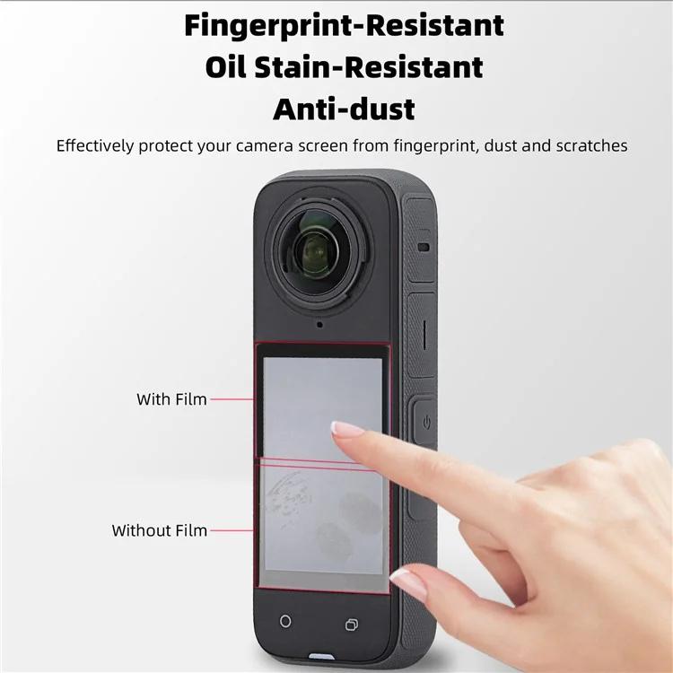 For Insta360 X5 / X4 Sunnylife Curved Tempered Film HD Anti-Explosion Anti-Drop Scratch Protective Film - Protective Film & Stickers by Sunnylife | Online Shopping UK | buy2fix