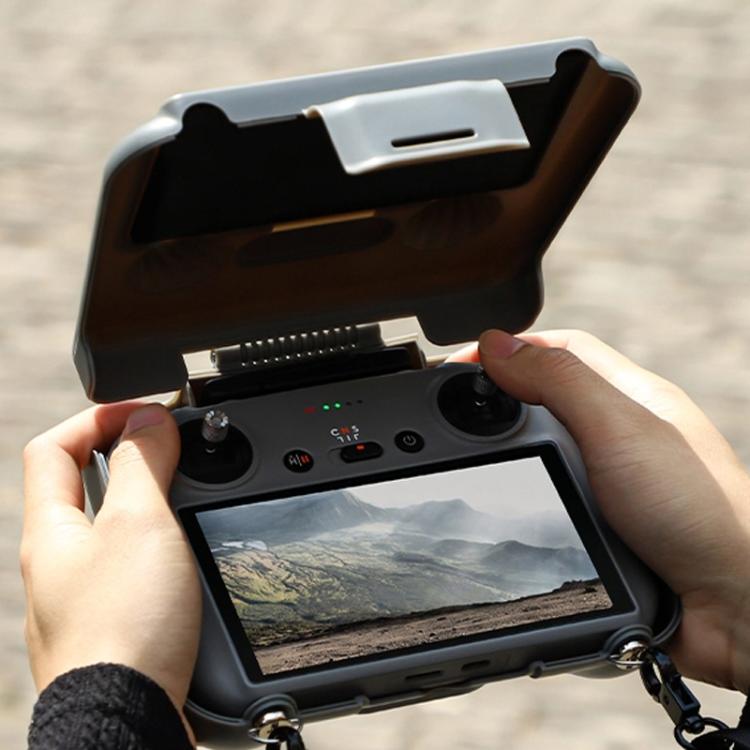 For DJI RC 2 / 1 Sunnylife ZN985 Remote Control 2 In 1 Visor Storage Case - Lens Hood by Sunnylife | Online Shopping UK | buy2fix