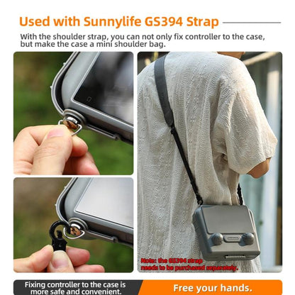 For DJI RC 2 / 1 Sunnylife ZN985 Remote Control 2 In 1 Visor Storage Case - Lens Hood by Sunnylife | Online Shopping UK | buy2fix